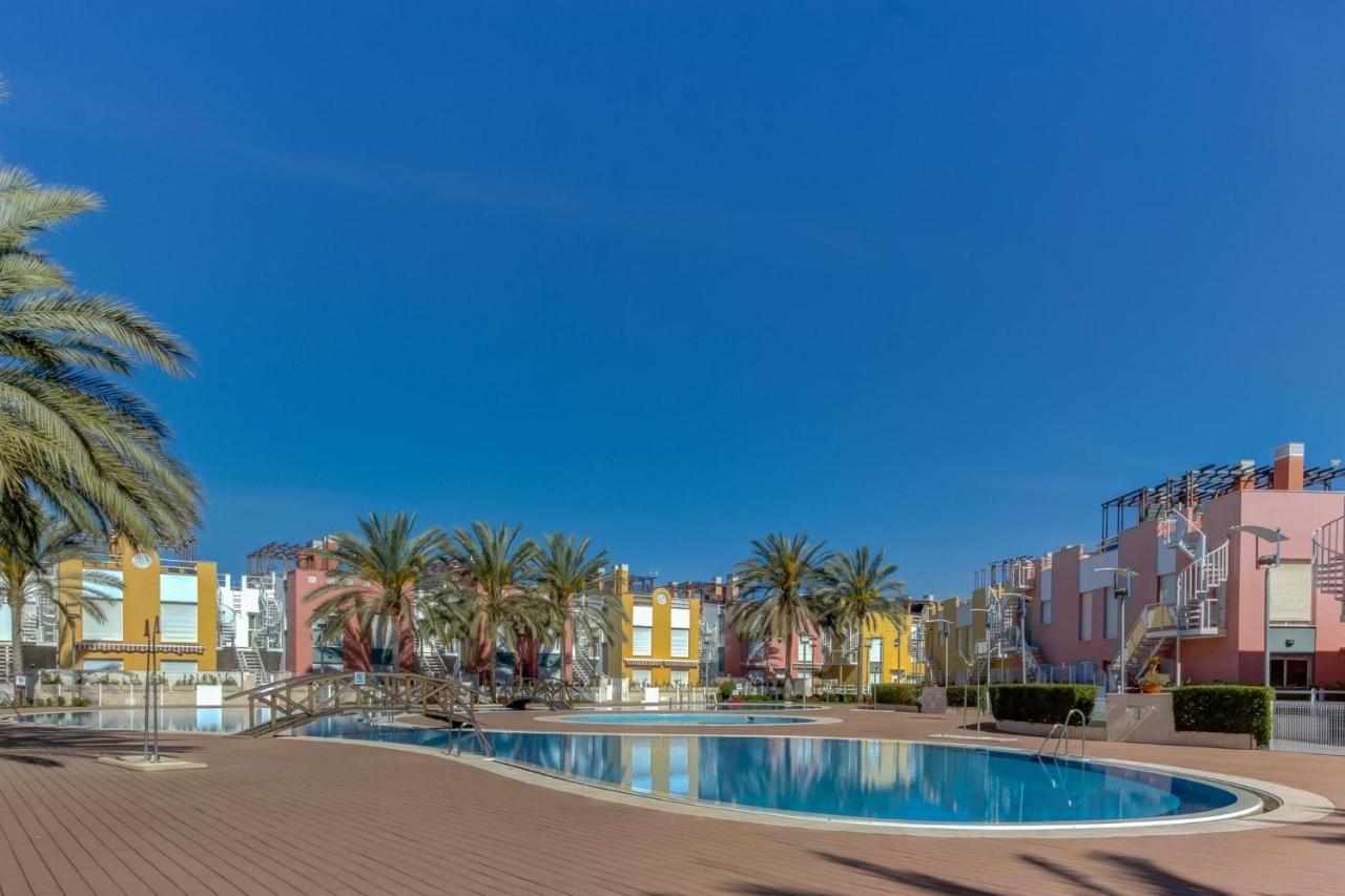 Atico Helena Con Solarium Y Jacuzzi Privado En Laguna Beach Vera Exteriér fotografie