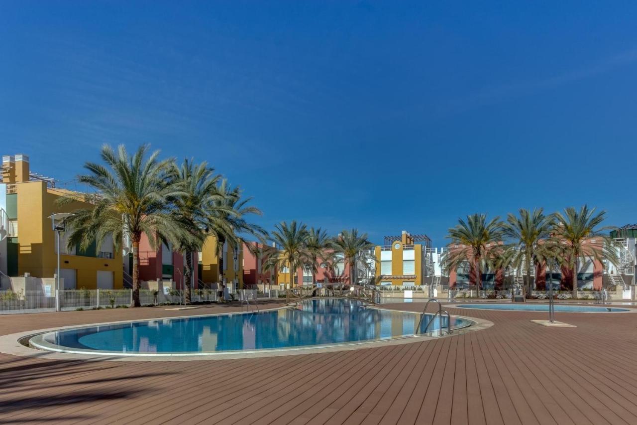 Atico Helena Con Solarium Y Jacuzzi Privado En Laguna Beach Vera Exteriér fotografie